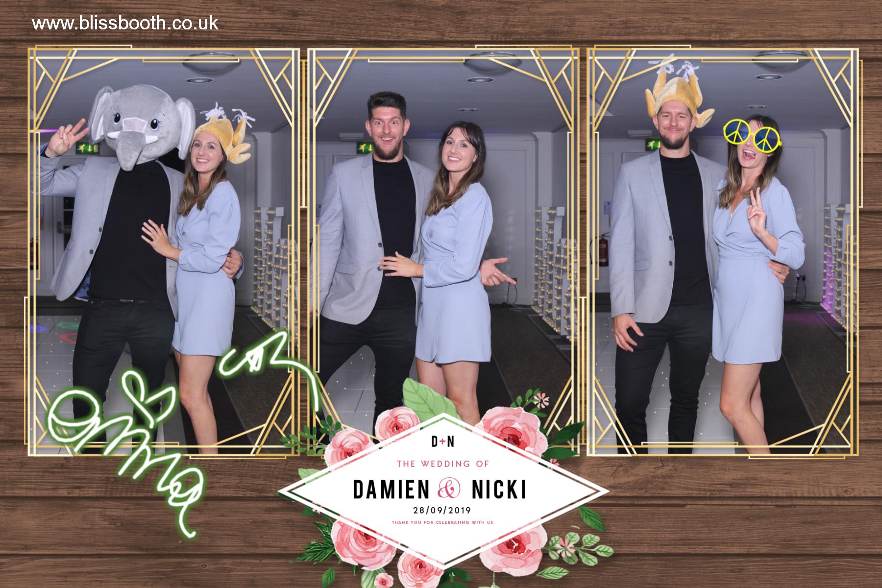 Damien and Nicki’s wedding | View more photos from the event at gallery.blissbooth.co.uk/u/BlissBooth/Damien-and-Nicki’s-wedding